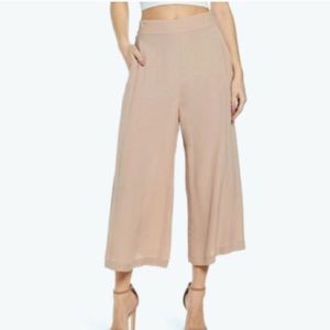 Leith Tan Cropped Pants